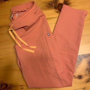 Figs Yola Coral Pant Small Tall